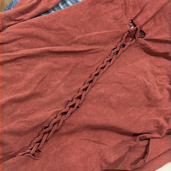 Affliction long sleeve Burnt red - Picture 3 of 3